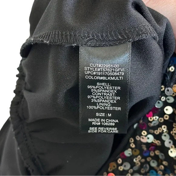 Three Pink Hearts Sequin Side Tie Jumpsuit - Girls Size M - Picture 5 of 6